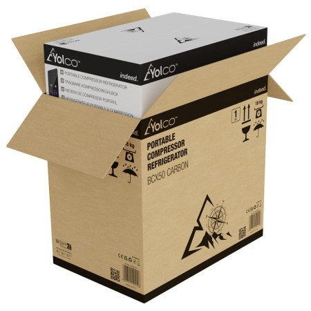 Kompressor-Kühlschrank Yolco BCX50