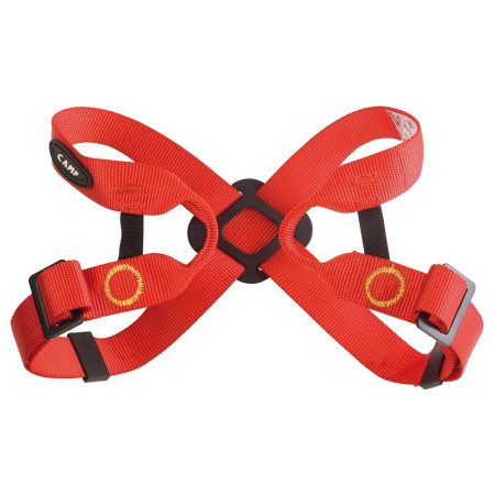 Kinder Klettergurt Camp Bambino Chest rot red