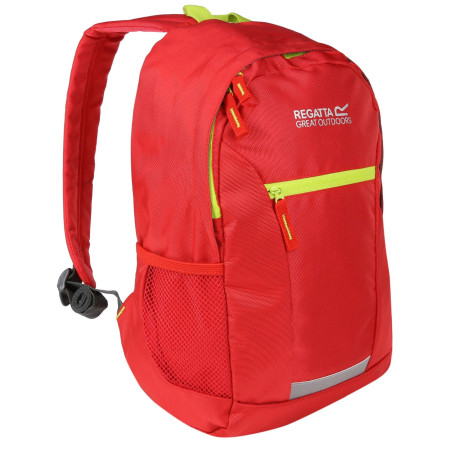 Kinderrucksack Regatta Jaxon III 10L rot/gelb Pepper/Lime