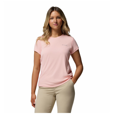 Damen-T-Shirt Columbia Zero Rules™ Light SS Crew rosa Pink Sand