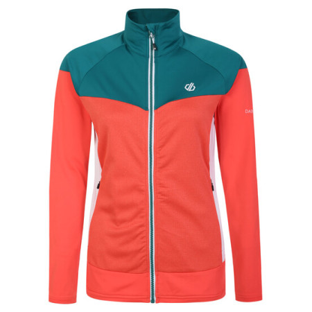 Damen-Sweatshirt Dare 2b Elation IICoreStr rot/blau NeonPch/Frtn (J7Y)