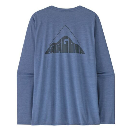 Damen-T-Shirt Patagonia W's L/S Cap Cool Daily Graphic Shirt - Lands