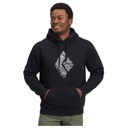 Herren-Sweatshirt Black Diamond M Engineered Diamond Po Hoody