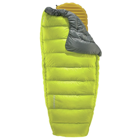 Daunen-Quilt Therm-a-Rest Corus HD Quilt 2°C gelb Sulphur/Storm
