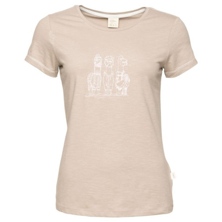 Damen-T-Shirt Chillaz Gandia Alpaca Gang Winter beige dark sand