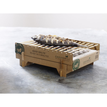 Einweg-Grillschale CasusGrill Ökologischer Grill