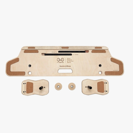 Klettergriffe YY VERTICAL Sandwich Base