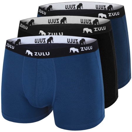 Herren-Boxershorts Zulu Bambus 210 4in 3-pack