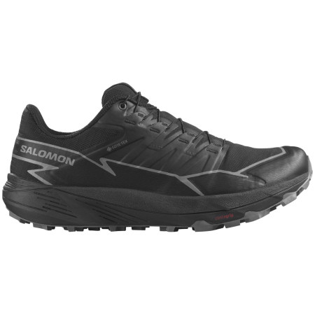 Herren Laufschuhe Salomon Thundercross Gore-Tex schwarz/grau Black / Black / Pewter