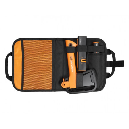 Camping-Set Fiskars Sekera, nůž, ostřič 1025441 orange Orange