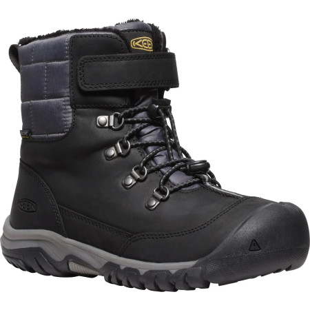 Kinder Winterschuhe Keen Kanibou Wp Youth schwarz black/magnet