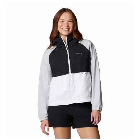 Damenjacke Columbia Spire Valley™ Windbreaker weiß White, Black, Cirrus Grey