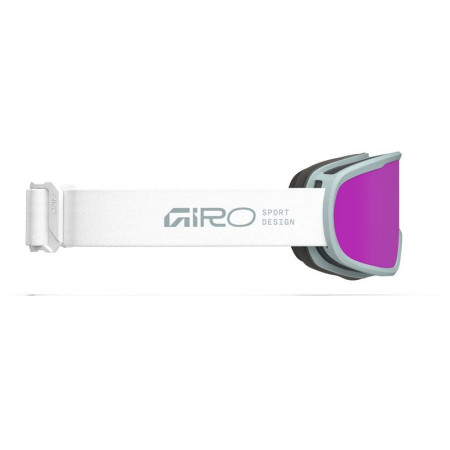 Skibrille Giro Roam White/Silver Stacked-Amber Pink/Yellow (2skla)