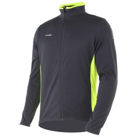 Herrenjacke Axon Nippon II schwarz/gelb