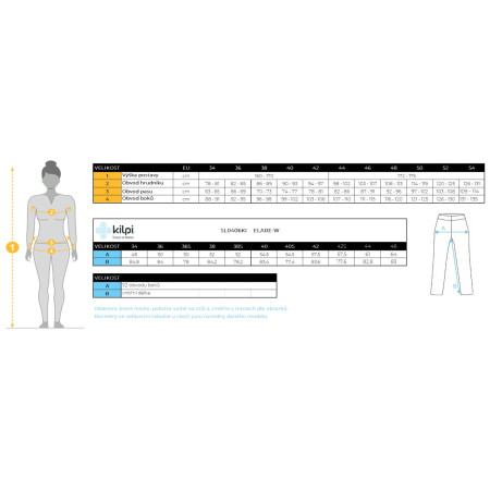 Damenhose Kilpi Elare-W (2023)