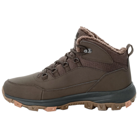 Herren Winterschuhe mit Fell Jack Wolfskin Everquest Texapore Mid M