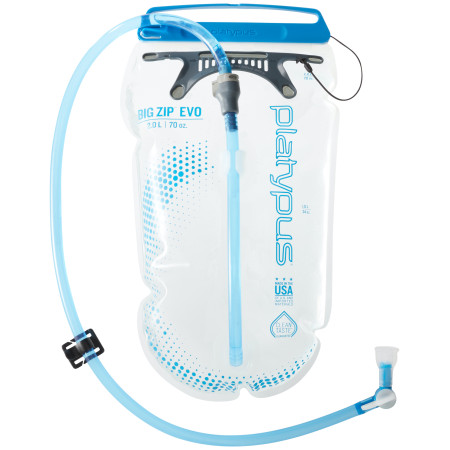 Wasser-Sack Platypus Big Zip EVO 2L hellblau