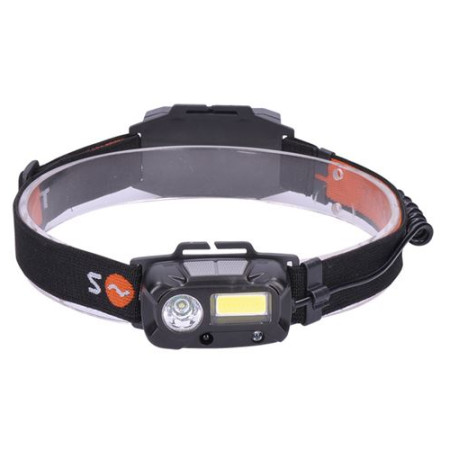 Stirnlampe Solight LED 3W + COB