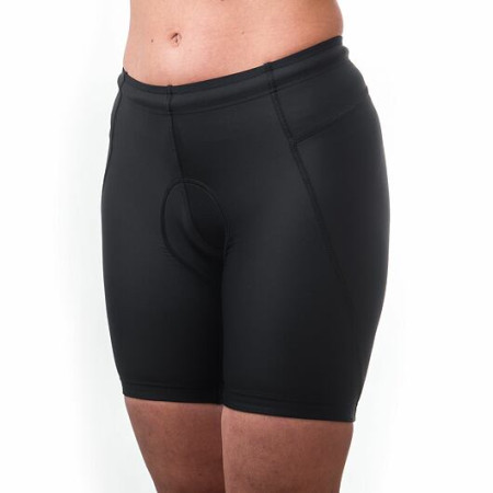 Damen-Radhose Sensor Cyklo Entry True Black