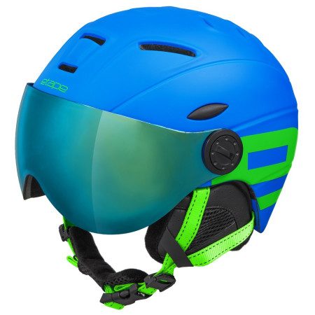 Kinder Skihelm Etape Rider Pro blau/grün Blue/GreenMat