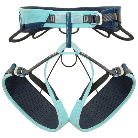 Klettergurt Skylotec Iris schwarz/grün Celeste/Blunotte
