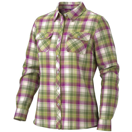 Damenhemd Marmot Megan Flannel LS grün