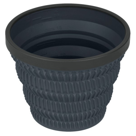 Reisebecher Sea to Summit X-Mug Cool Grip schwarz Charcoal