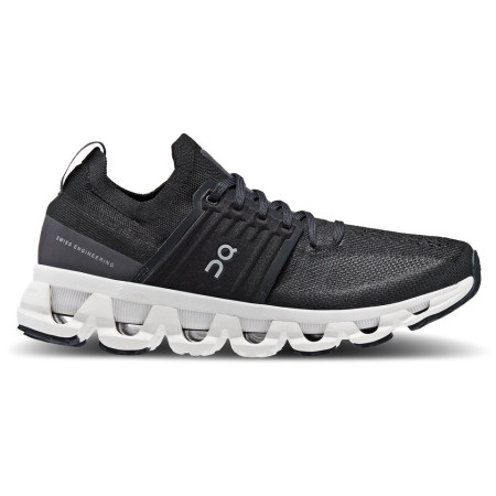 Damen Laufschuhe On Running Cloudswift 3 schwarz/weiß all black