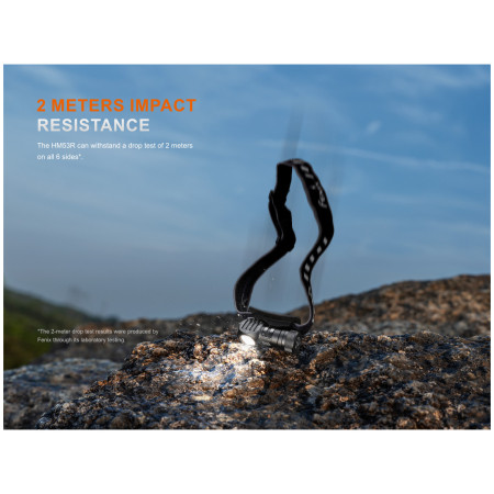 Stirnlampe Fenix HM53R Garnet