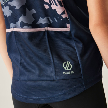 Kinder-Radtrikot Dare 2b Dynamite Jersey Nvy Graffiti