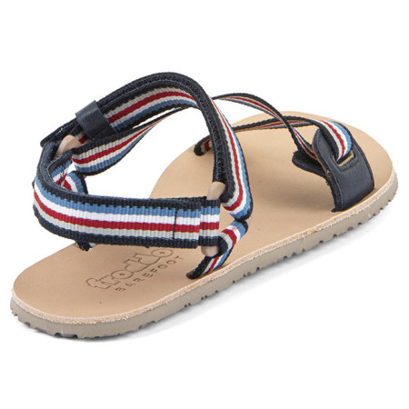 Kindersandalen Frodo Barefoot flexy straps Blue/Red
