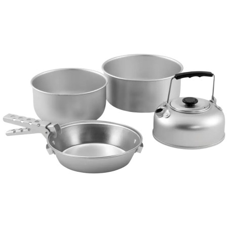 Geschirrset Easy Camp Adventure Cook Set L silber Silver