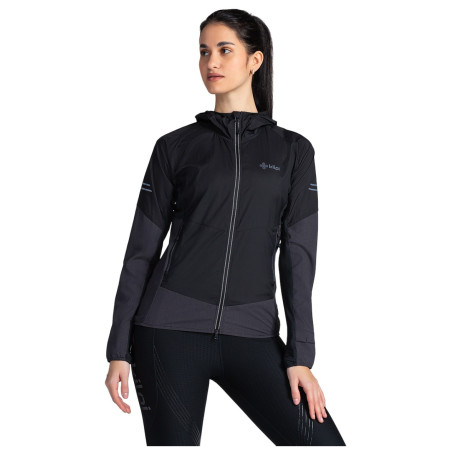 Damenjacke Kilpi Rayen schwarz/grau black