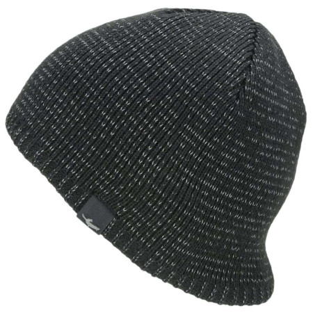 Mütze SealSkinz Loddon 2023 schwarz/weiß black