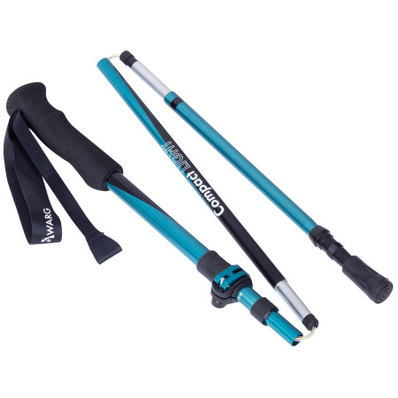 Trekkingstöcke Warg Compact Light schwarz/blau black/blue
