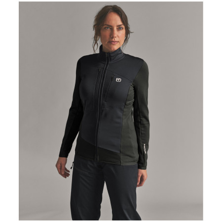 Damen Funktions-Sweatshirt Ortovox Fleece Grid Jacket W
