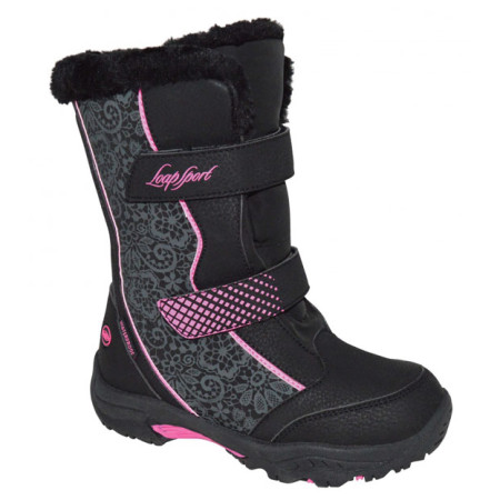 Kinder-Winterschuhe Loap Tola schwarz Black