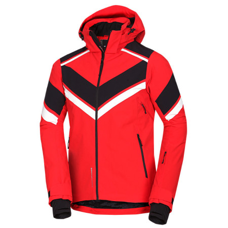 Herren Skijacke Northfinder Hardy schwarz/rot 361redblack