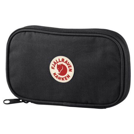 Geldbeutel Fjällräven Kånken Travel Wallet schwarz Black