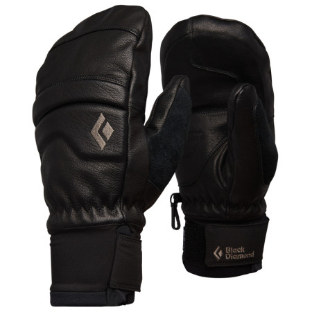 Herrenhandschuh Black Diamond M Spark Mitts schwarz/braun Black-Black (9008)