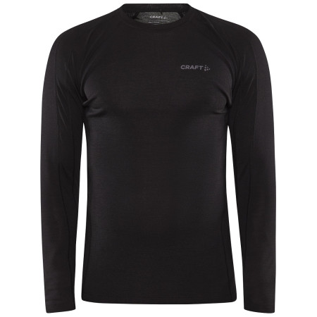Herren-Funktionsshirt Craft ADV Wool Merino RN LS schwarz Black