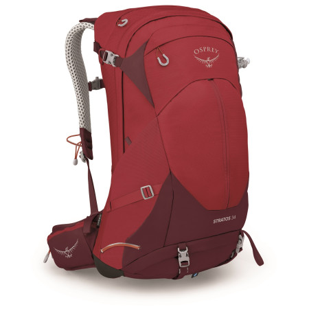 Wanderrucksack Osprey Stratos 34 rot poinsettia red