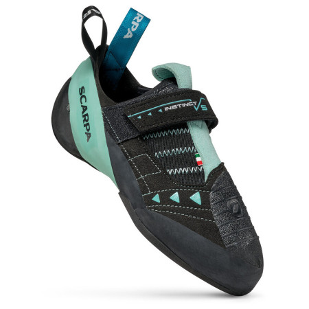 Kletterschuhe Scarpa Instinct Vs Wmn schwarz/türkis Black-Aqua