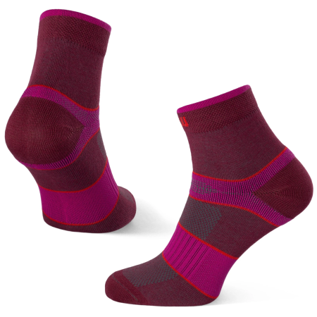 Socken Zulu Zulu Sport rot/rosa red/pink