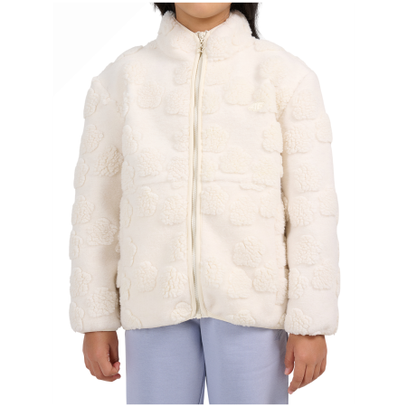 Kinder-Sweatshirt 4F Fleece F494 Off White weiß Off White