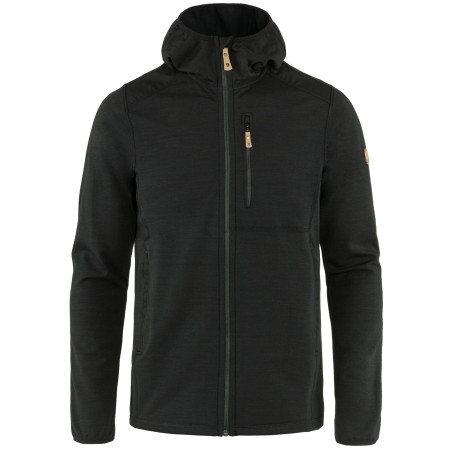 Herren-Sweatshirt Fjällräven Keb Fleece Hoodie M schwarz Black