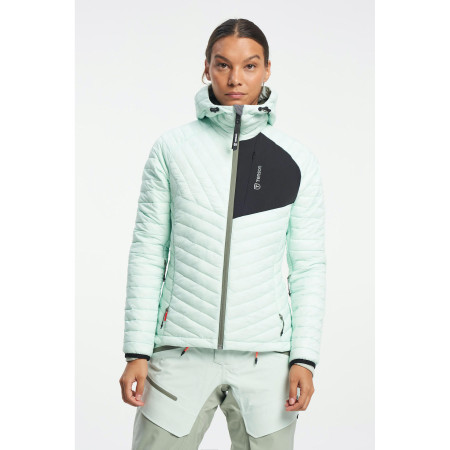 Damen-Winterjacke Tenson Touring Puffer Jacket hellgrün Light Green
