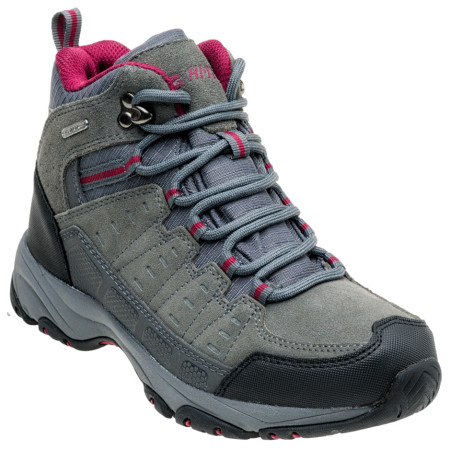 Damenschuhe Hi-Tec Lasado Mid WP Wo´s grau DarkGray/Black/DarkFuchsia