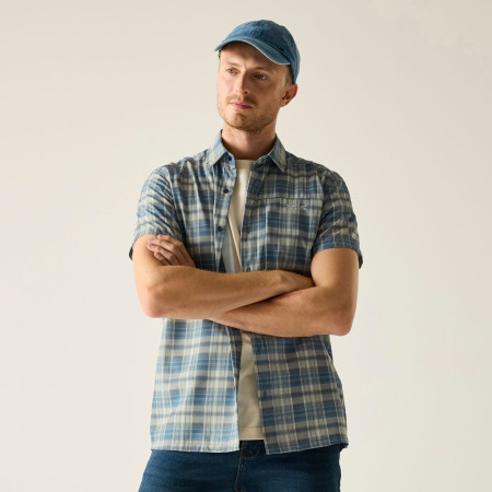 Herrenhemd Regatta Anti-Insect Travel Light S/S Shirt