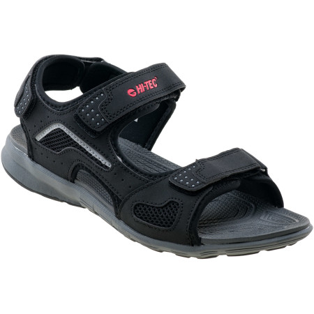 Herrensandalen Hi-Tec Lucen schwarz/rot Black/Red